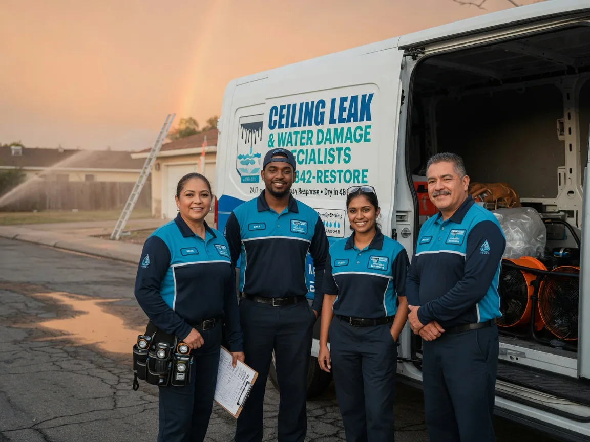 Ceiling Leak Cleanup company in Clam Lake, WI