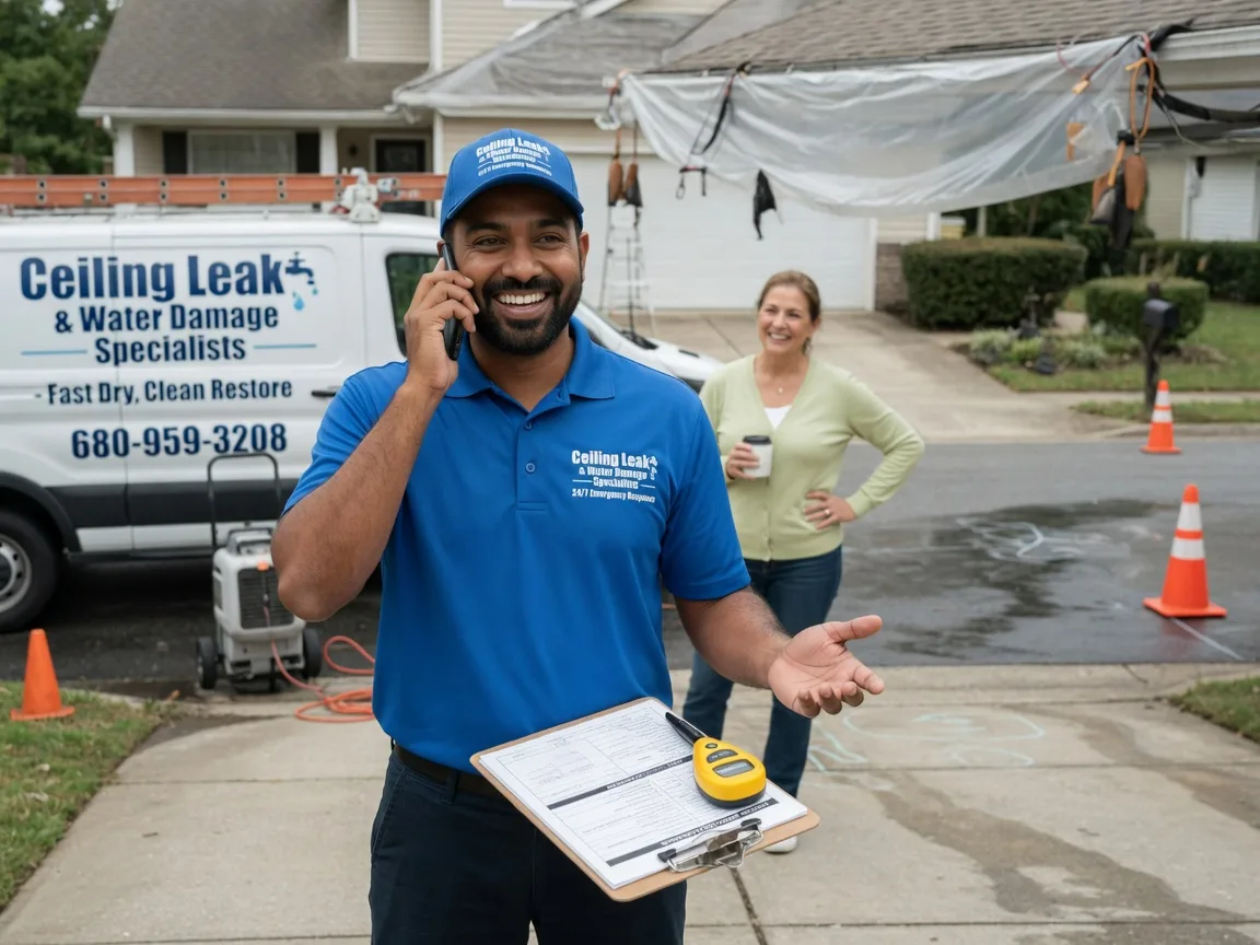 Ceiling Leak Cleanup Clam Lake, WI FAQs